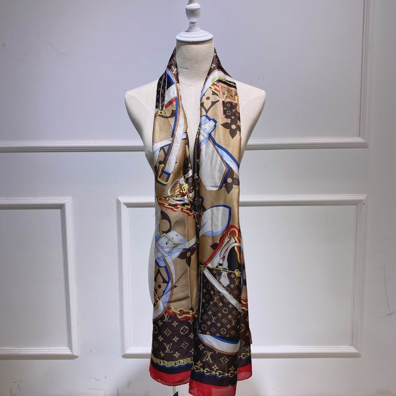 LV silk scarf 90-180cm E04 (36)